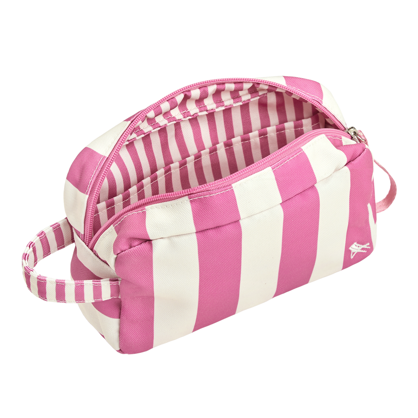 Classic Stripe Toiletry Bag