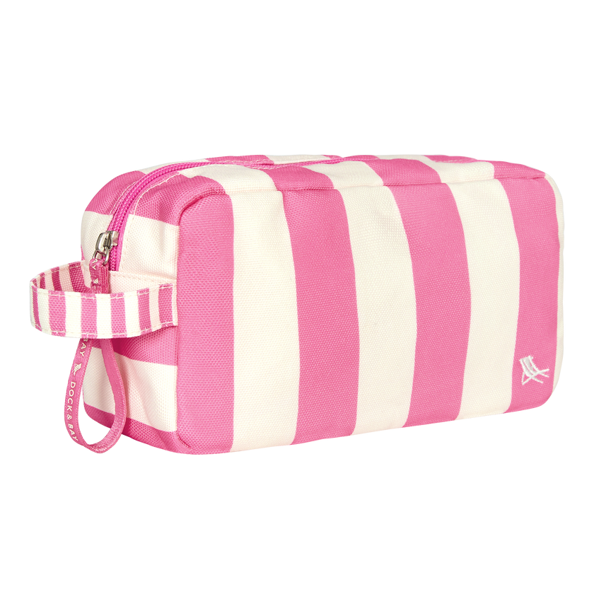 Classic Stripe Toiletry Bag